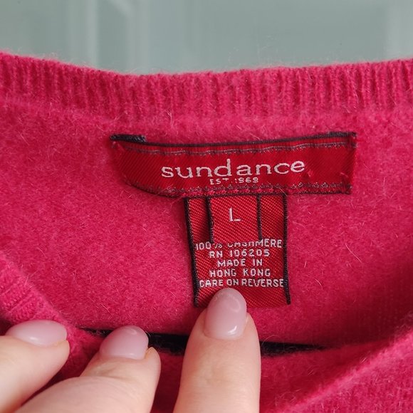 Sundance 100% Cashmere sweater - Picture 2 of 3